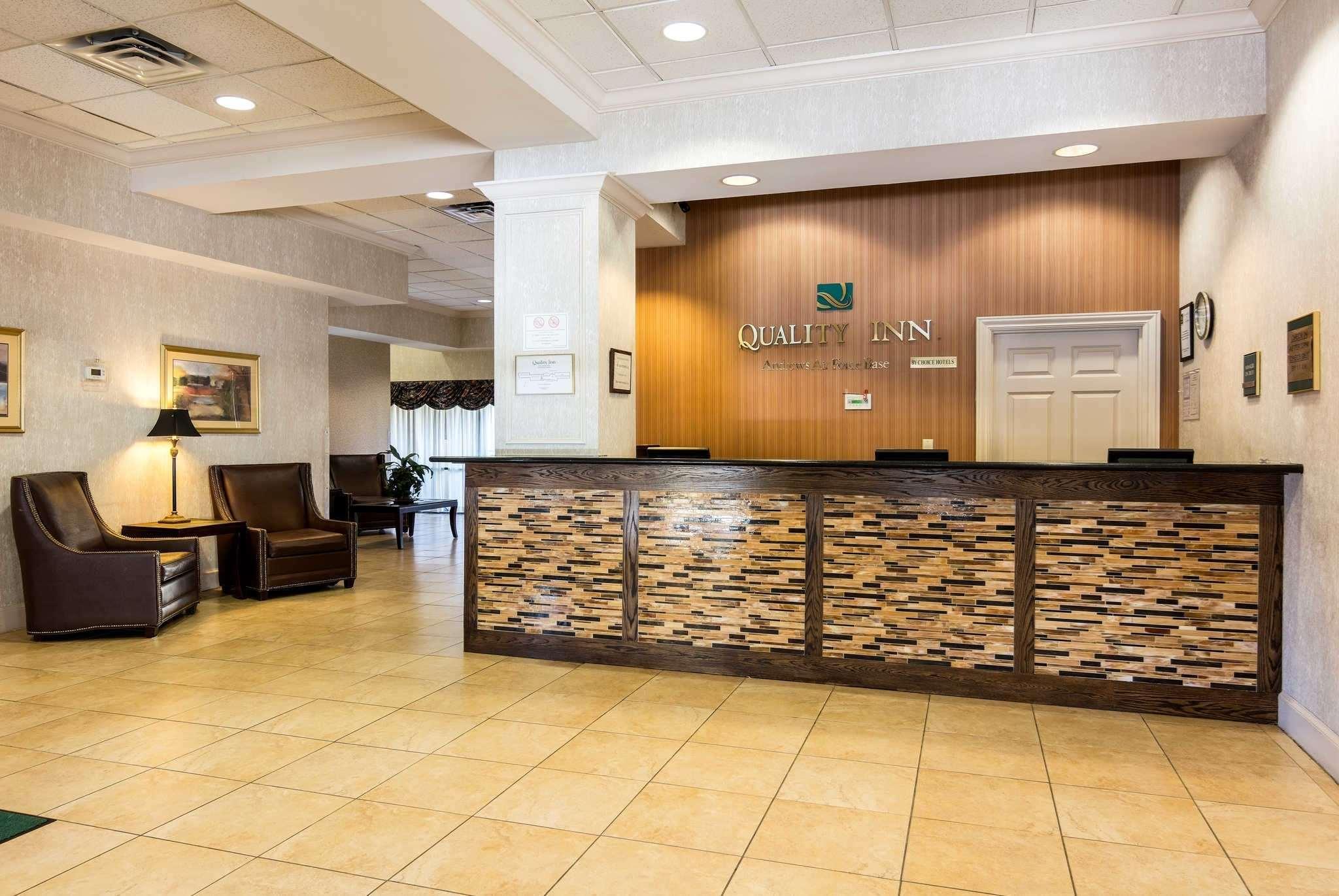 Quality Inn Near Joint Base Andrews-Washington Area Camp Springs Eksteriør bilde